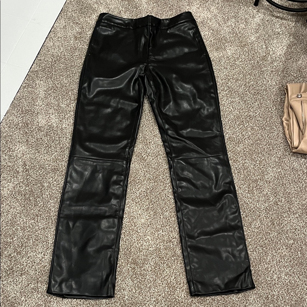 Lioness Black Leather 100 %PU  Pants Revolve